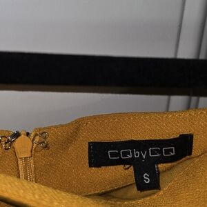 CQ by CQ Mustard Yellow Dress